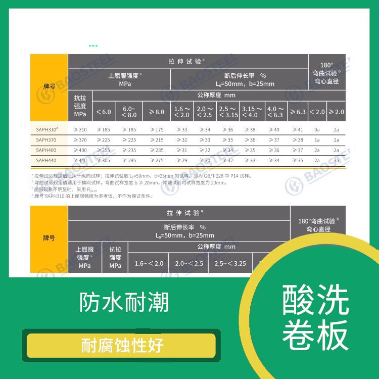 酸洗卷板S650MC 性能穩(wěn)定 機(jī)械性能高