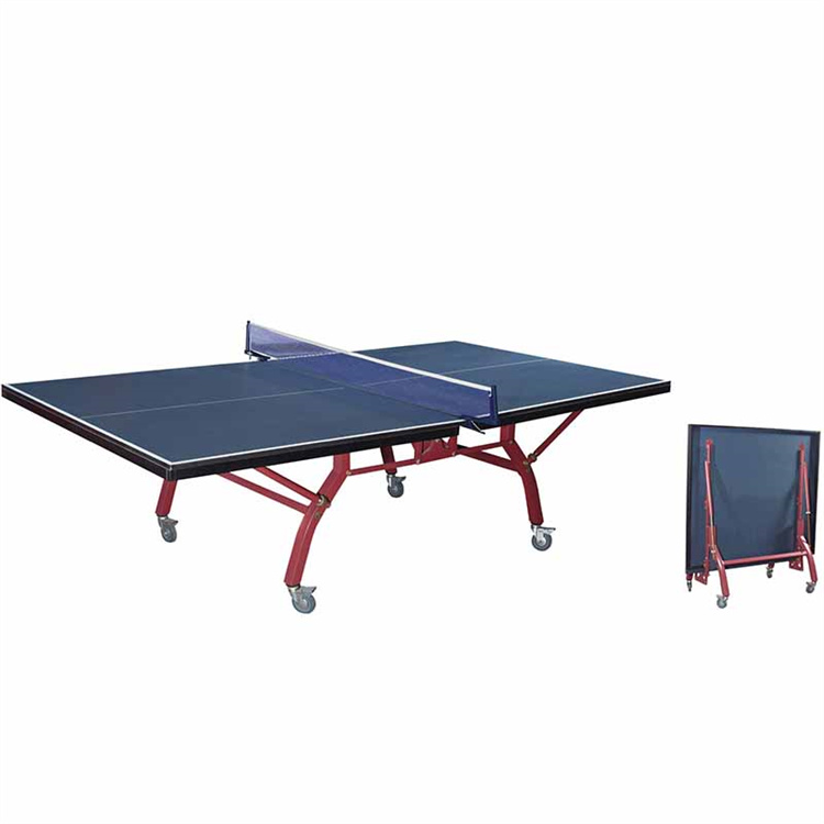 阳江玻璃钢乒乓球台 折叠设计 台面提供适当的反弹和摩擦力
