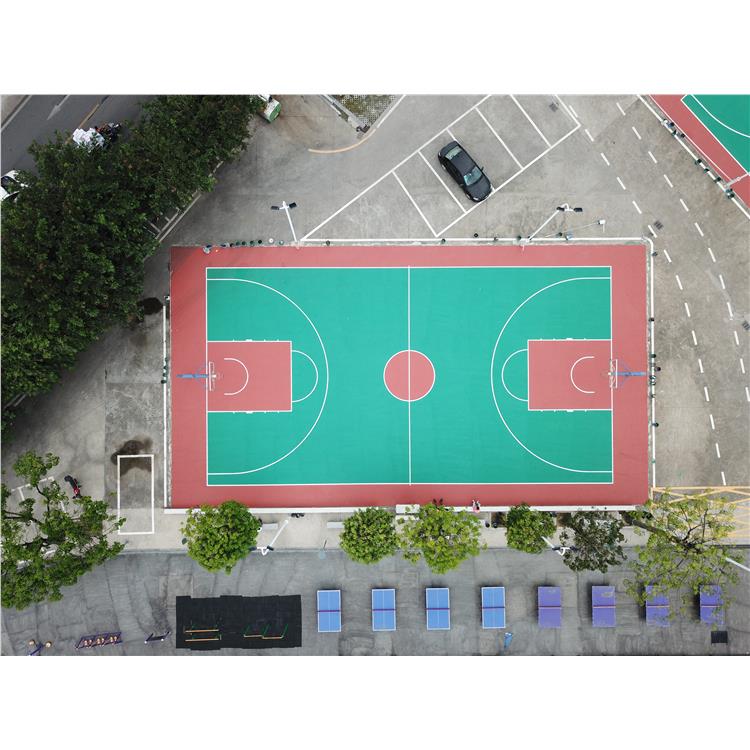 张家界地坪漆篮球场
