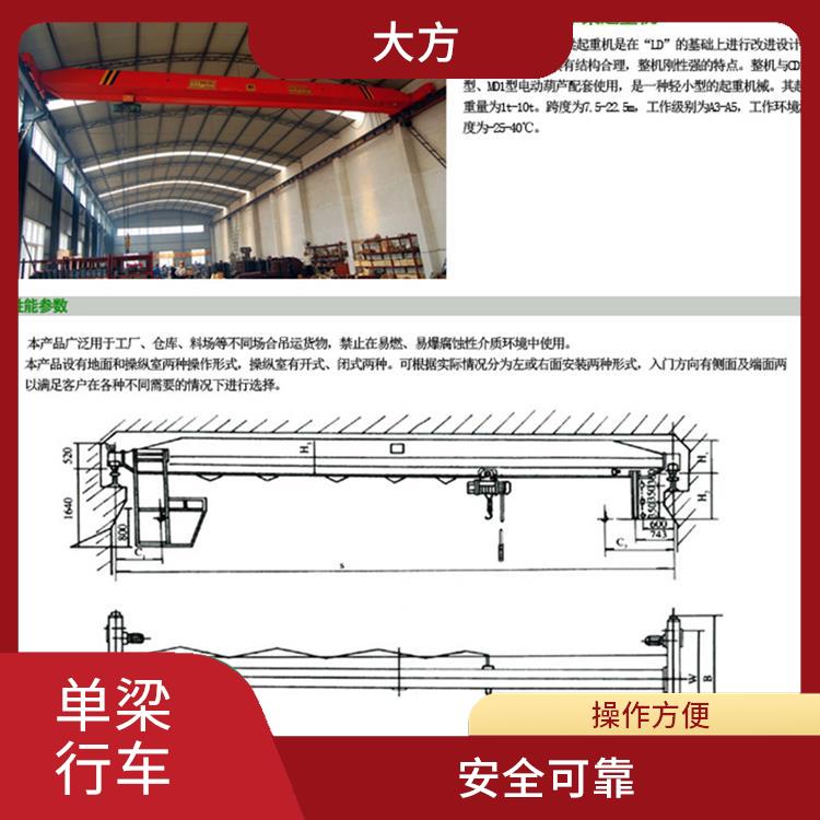 漯河LDA型电动单梁