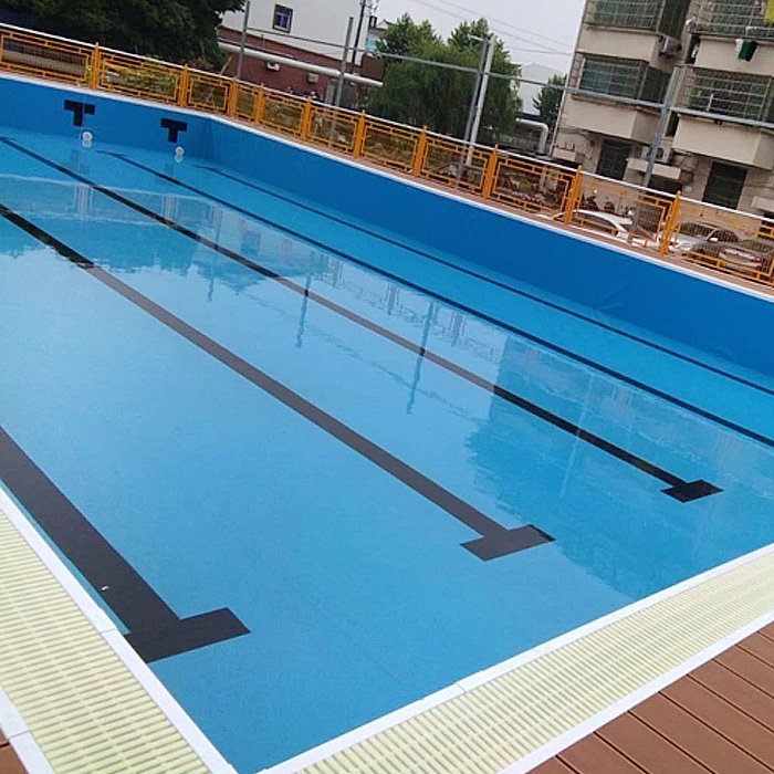 拼装式泳池可定制尺寸 大学室内恒温泳池设备钢结构池体小豆米厂家