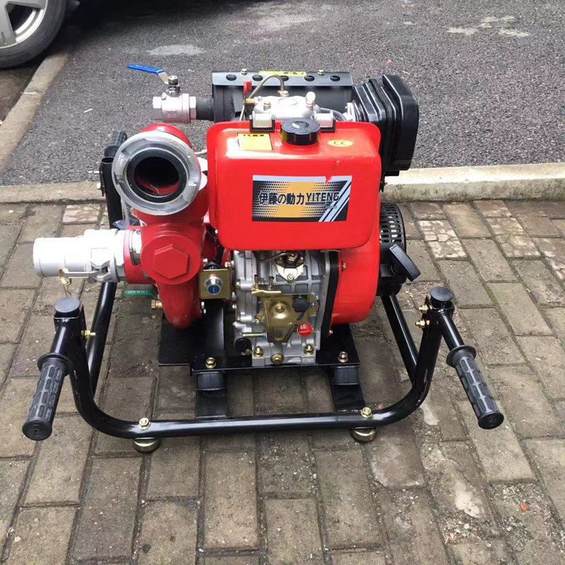 3寸便携式柴油机高压水泵消防伊藤动力YT30PFE