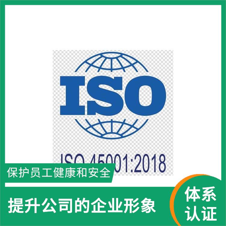 ISO45001申报要求 树立企业形象 减少成本