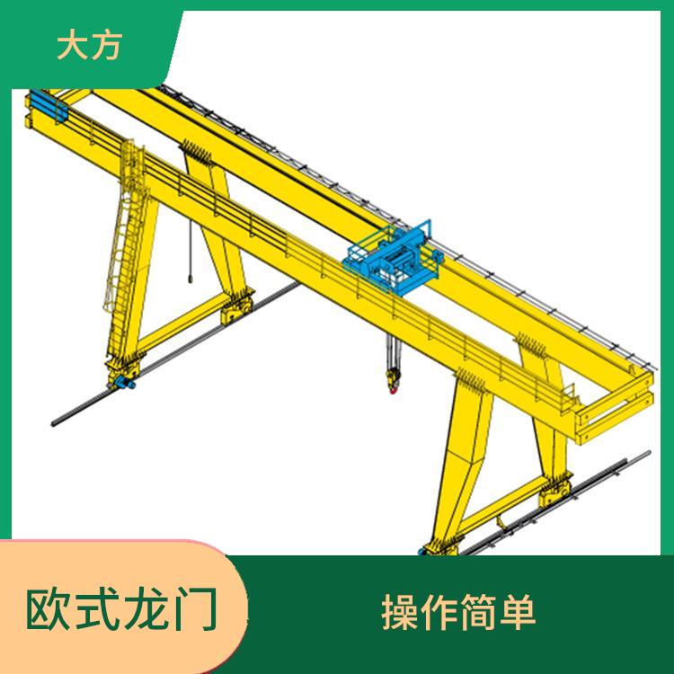 豫工歐式龍門起重機 使用壽命 承載能力強