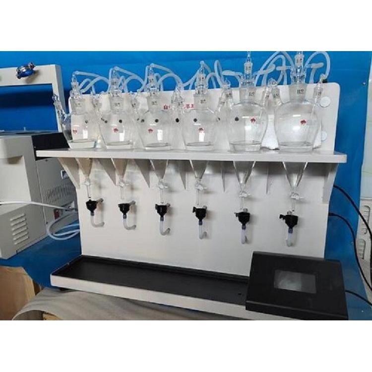 萃取和分液装置图 恩计智能液液萃取仪