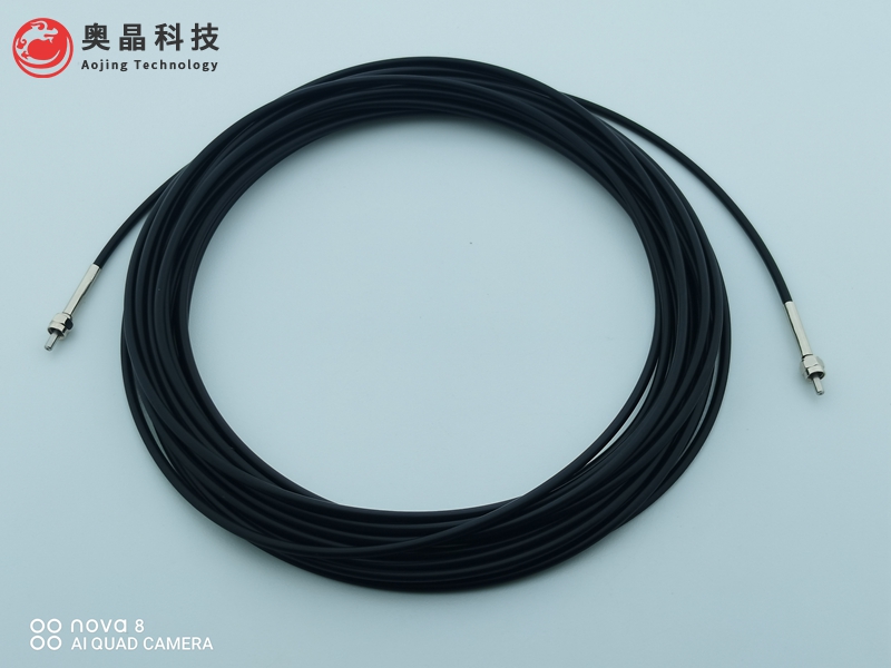 SMA905 1000um塑料光纤跳线弧光检测 大芯径光纤跳线