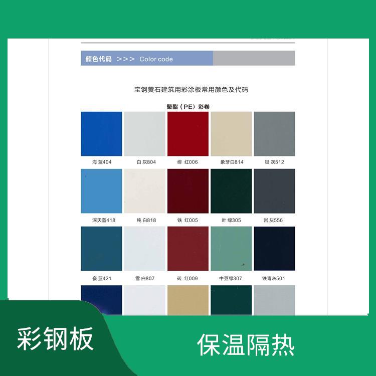 宝钢黄石彩涂卷 安装方便 良好的导电性能