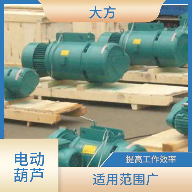 河南大方雙速電動葫蘆 操作簡單 提高工作效率