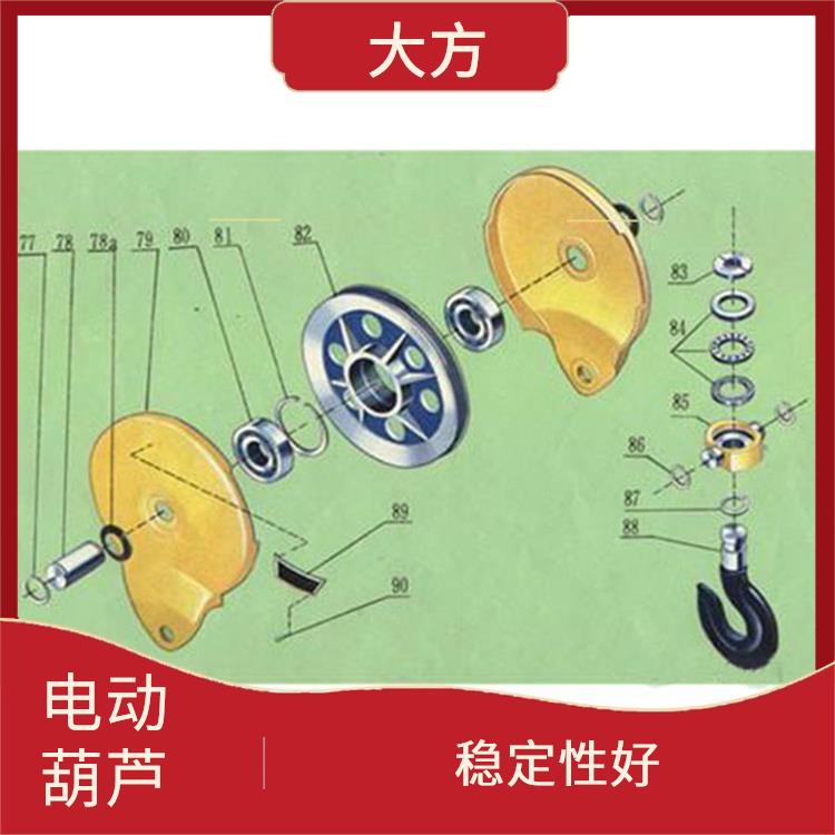 電動葫蘆豫工牌電動葫蘆定制 適用范圍廣泛