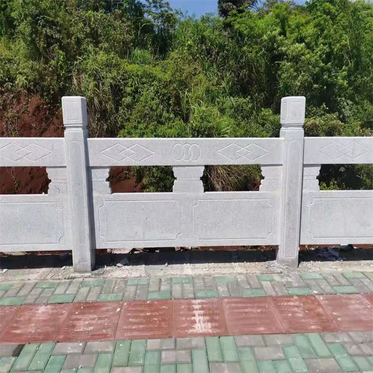 海南大理石桥栏杆 纹理清晰-造型美观