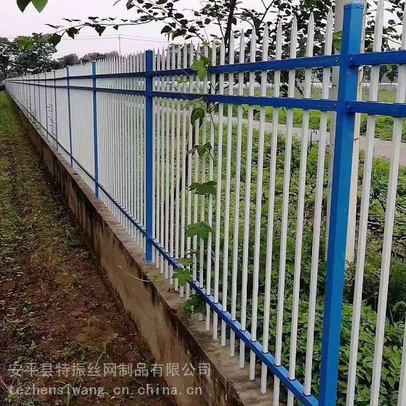 特振 锌钢护栏 停车场隔离栏 建筑电箱护栏 地铁分流栏