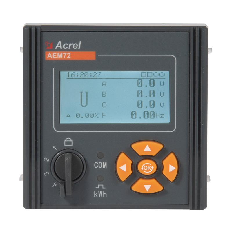 安科瑞AEM72三相多功能电能表 可用于多种控制系统和能源管理系统中