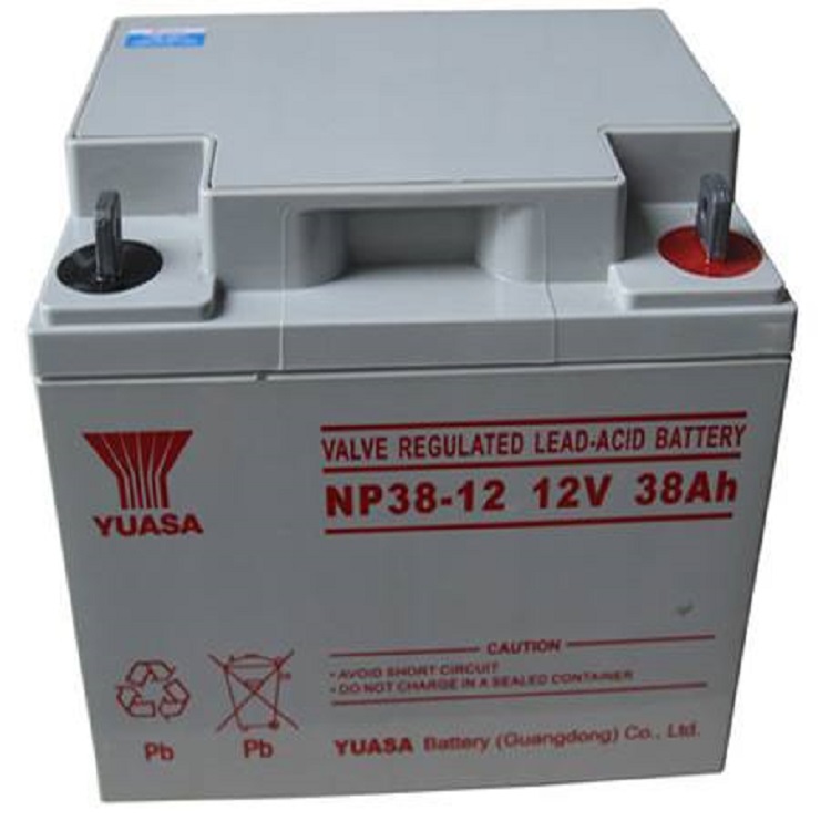 YUASA汤浅蓄电池NP24-12 12V24AH铅酸免维护 消防设备