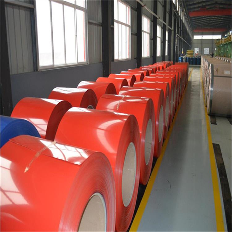 合肥宝钢HDP彩涂板公司 耐腐蚀性较强 便于施工和安装