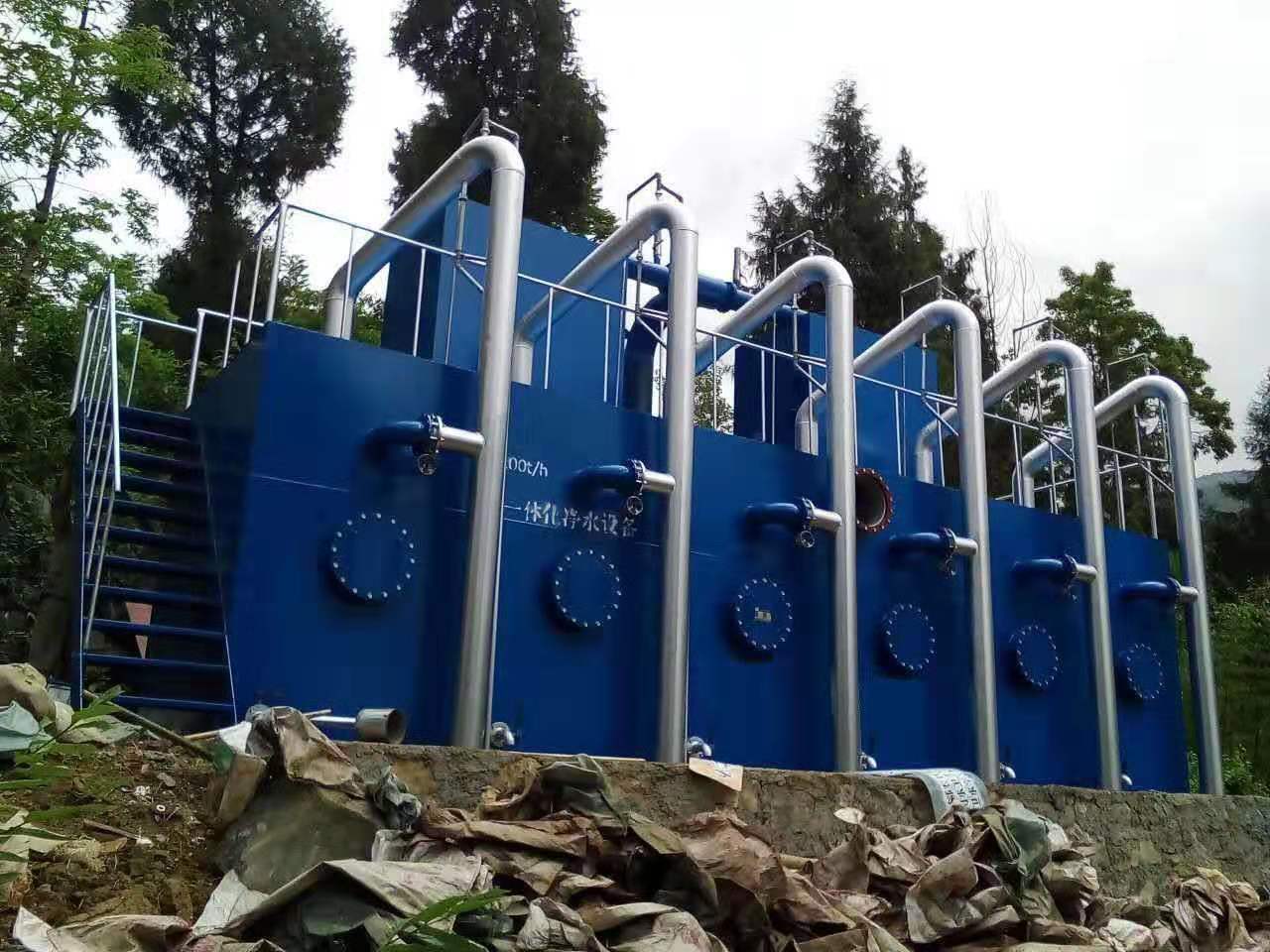 深圳地埋式一体化净水设备全自动污水处理
