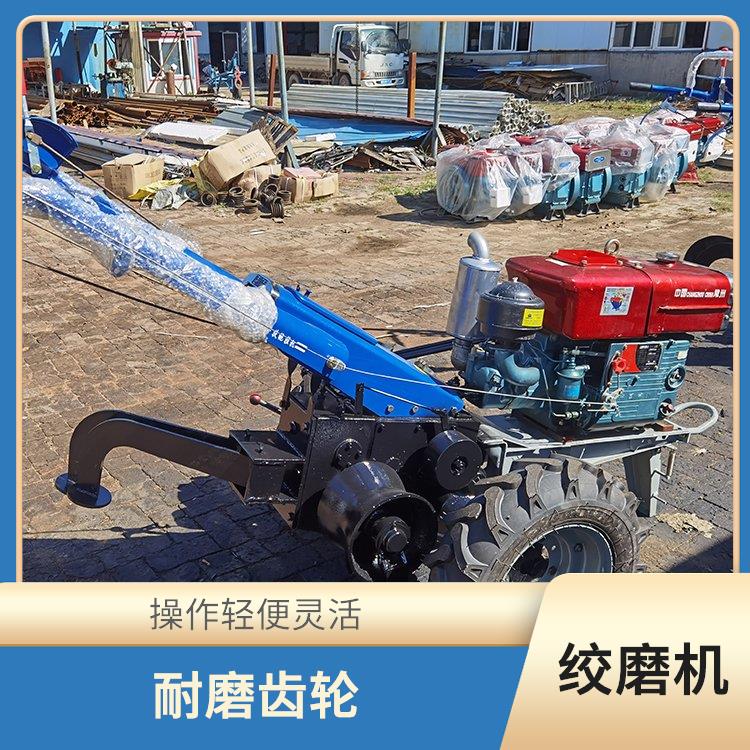 霸州市50型拖拉机绞磨机厂家 拉力强劲不易打滑