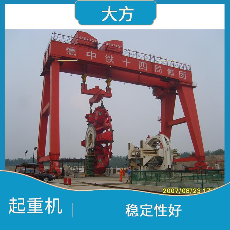 鄭州A型雙主梁龍門吊車 自動化程度高 結構簡單