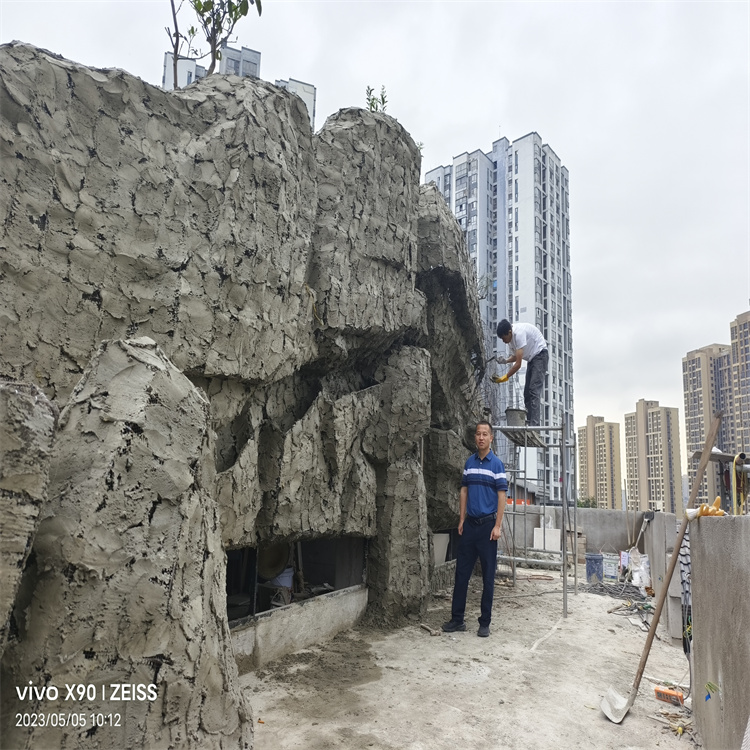 贵港塑石假山假树电话