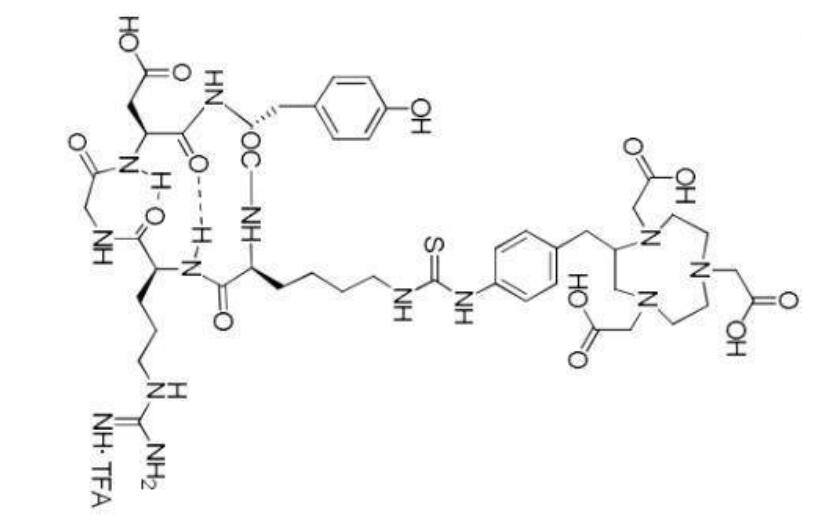 NOTA-cyclic RGDyK-