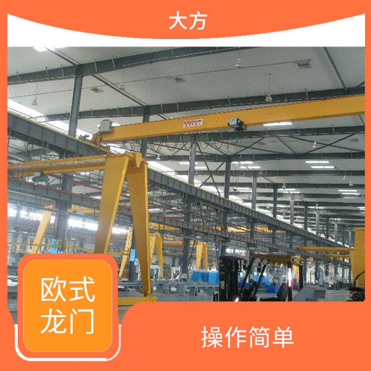商丘豫工歐式龍門起重機(jī) 運(yùn)行平穩(wěn) 負(fù)載能力強(qiáng)