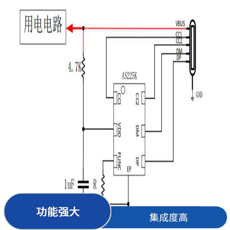 快充受电IC 灵敏度好 多种输出模式