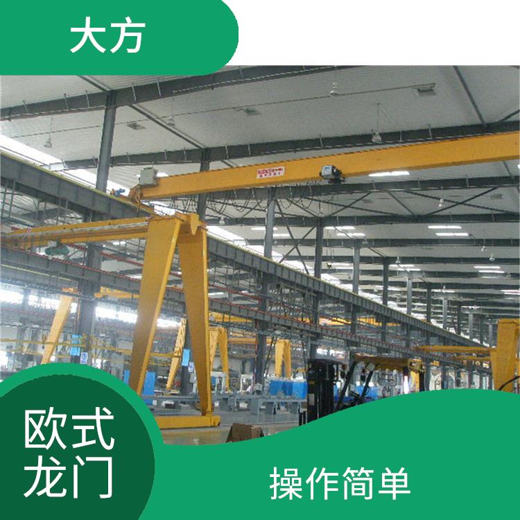 濟(jì)源豫工歐式龍門起重機(jī) 適用范圍廣