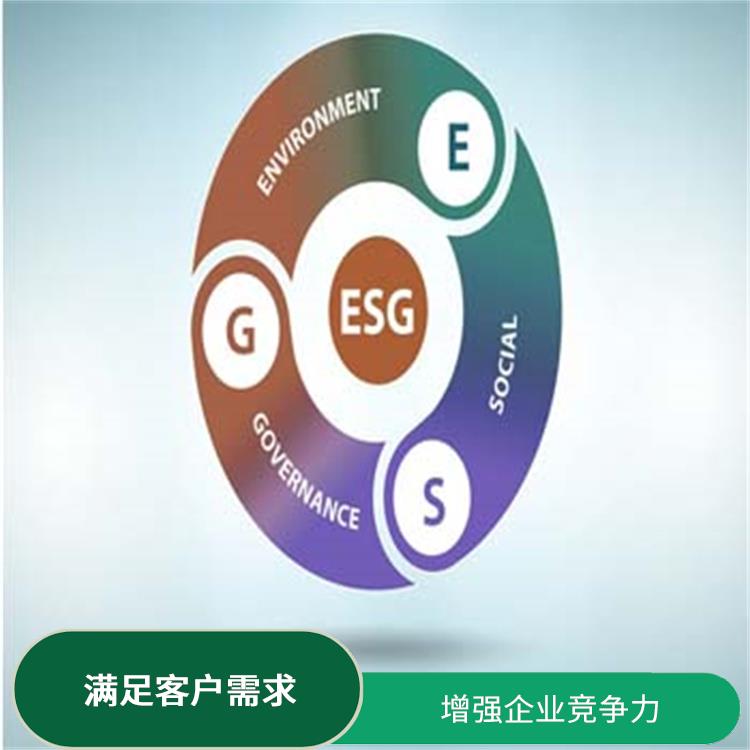 ESG报告 增强企业竞争力 检查的内容广泛