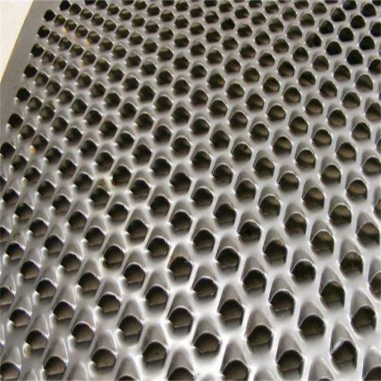 5孔3距锰钢筛板铁皮筛板装饰屏蔽网散热网板