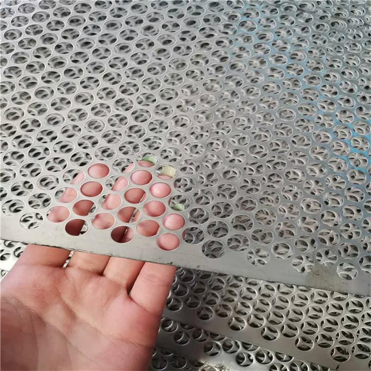 乐博卷板冲孔网镀锌冲孔网铝板冲孔板