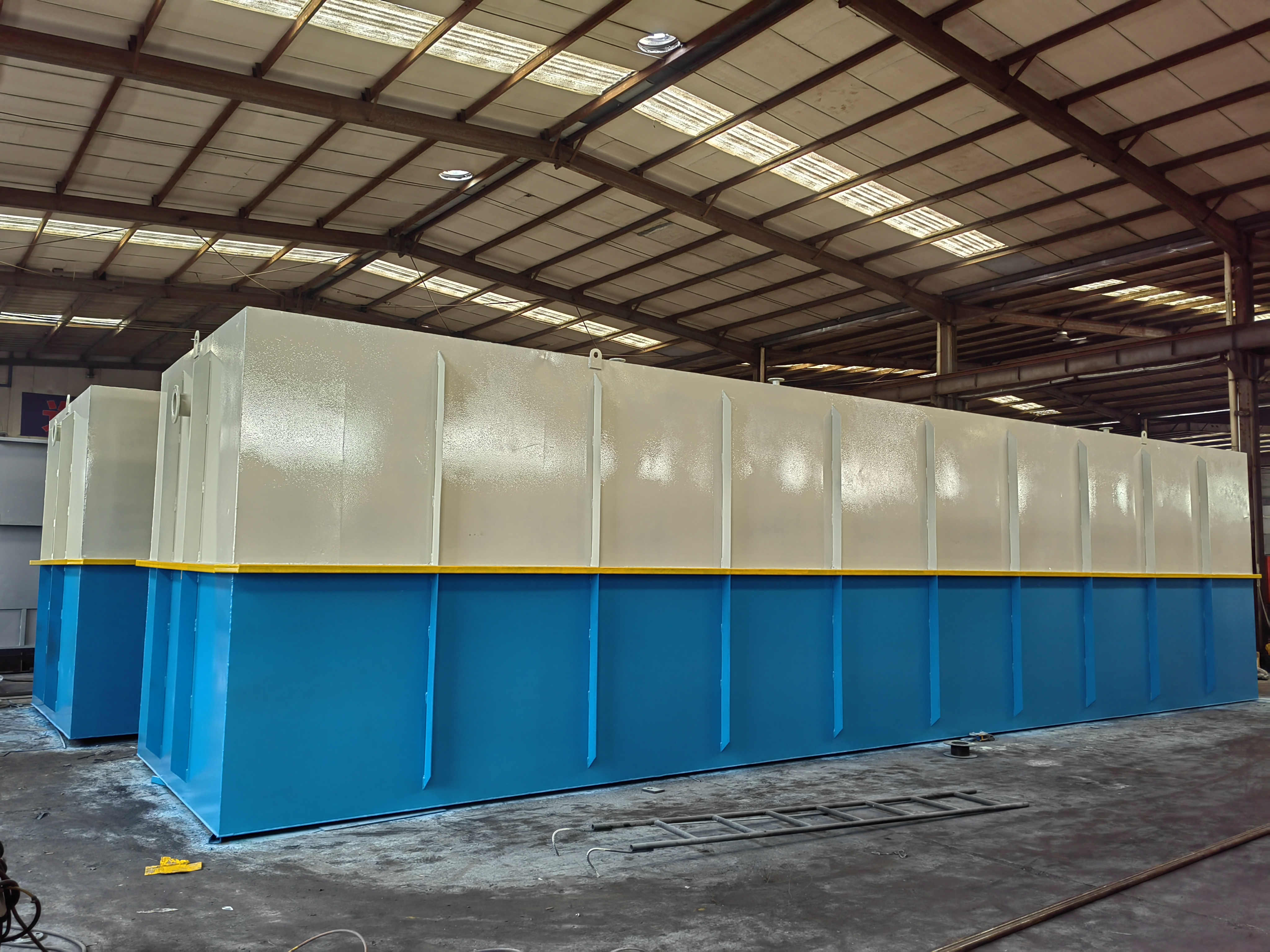 瀚尔达环保高速服务区污水处理设备有效解决洗手间废水氮高的难题