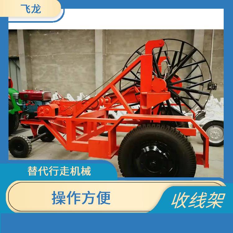 河北液压折叠电缆放线车订购 操作简单维修方便