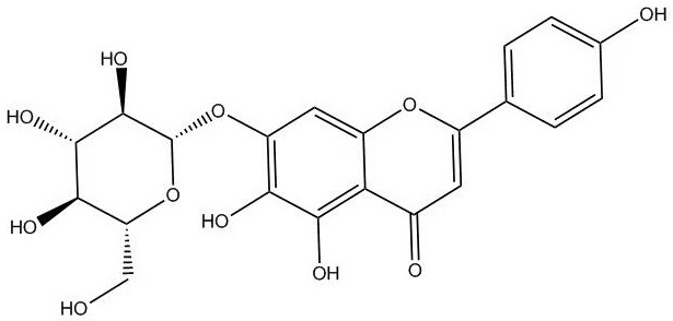 野黄芩苷 7-O-β-D-葡萄糖苷_26046-94-6