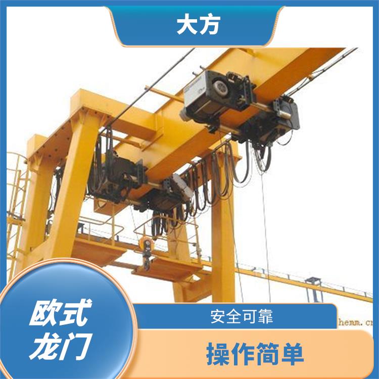 濟源豫工歐式龍門起重機 承載能力強