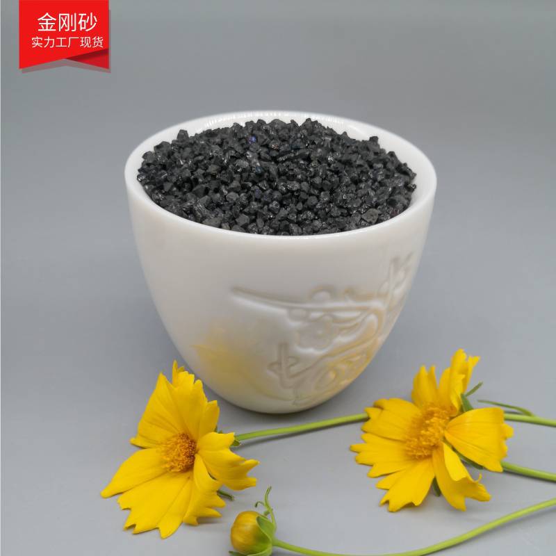 80-120目金刚砂 工业研磨大理石 印刷研磨胶版 黑色碳化硅