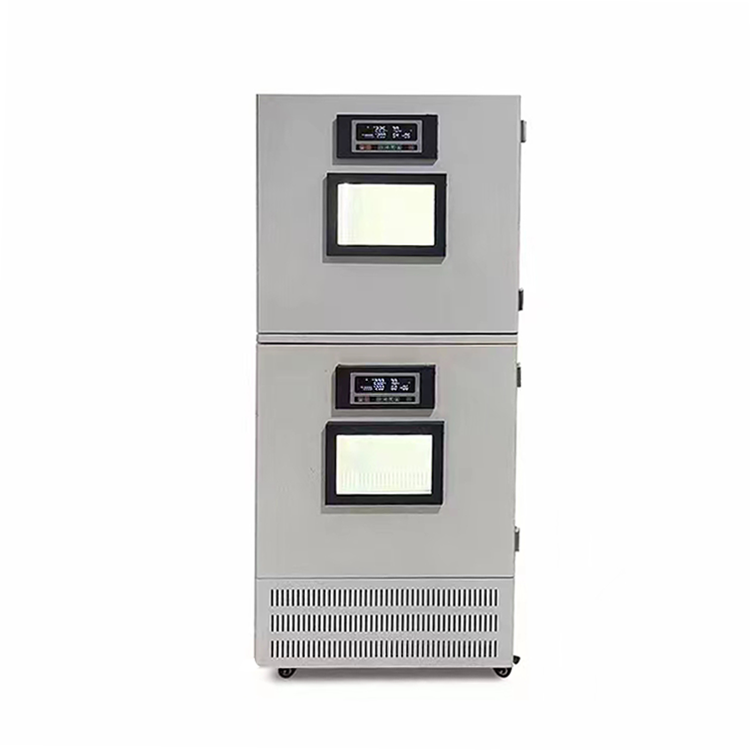叠加式人工气候箱 PRX-80A-II双温区立控温恒温箱