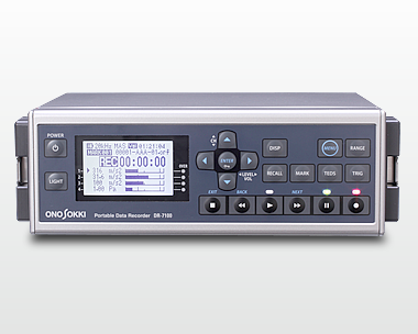 DR-7100便携式声学振动记录仪