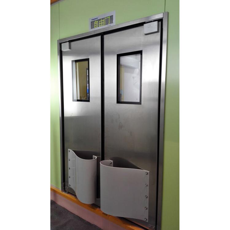 济南FZM食品厂车间实验室不锈钢自由防撞门
