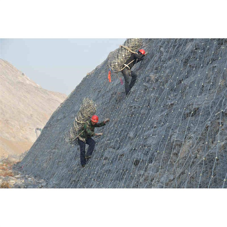 山体防护主动网 耐腐蚀性强 确保边坡的安全性