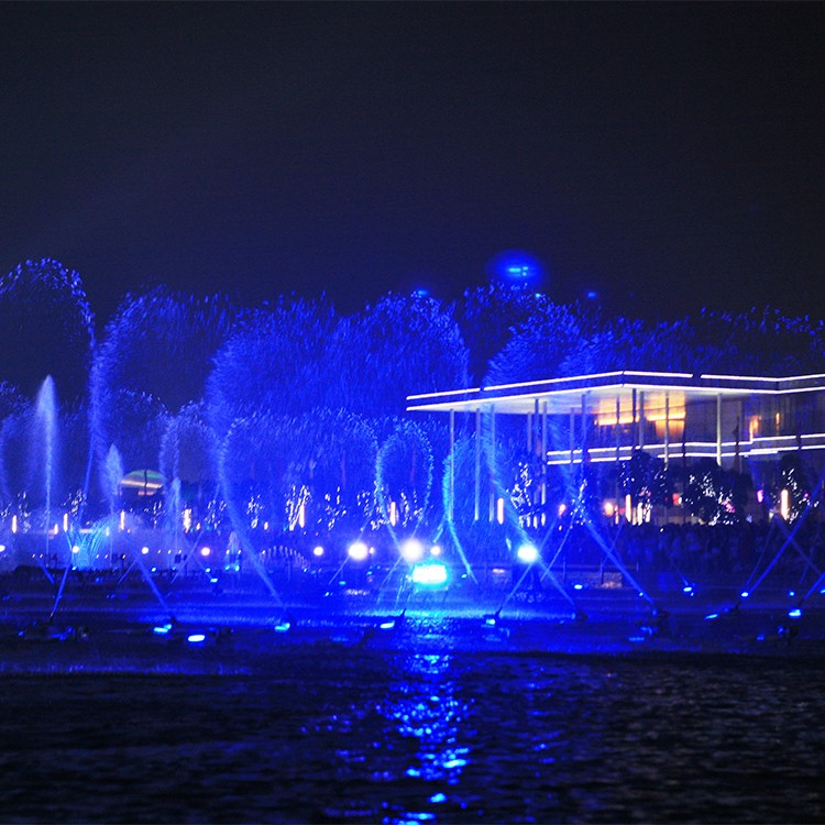 重庆合川音乐喷泉设备厂家-博驰环境公司,广场音乐喷泉