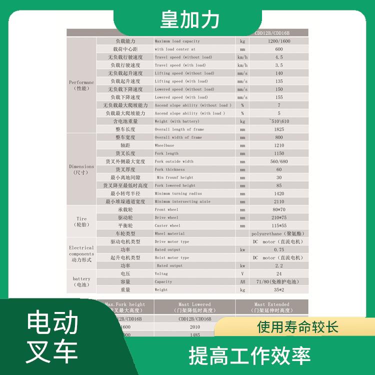 汕尾全電動堆高車電話 減震力強 體積小巧