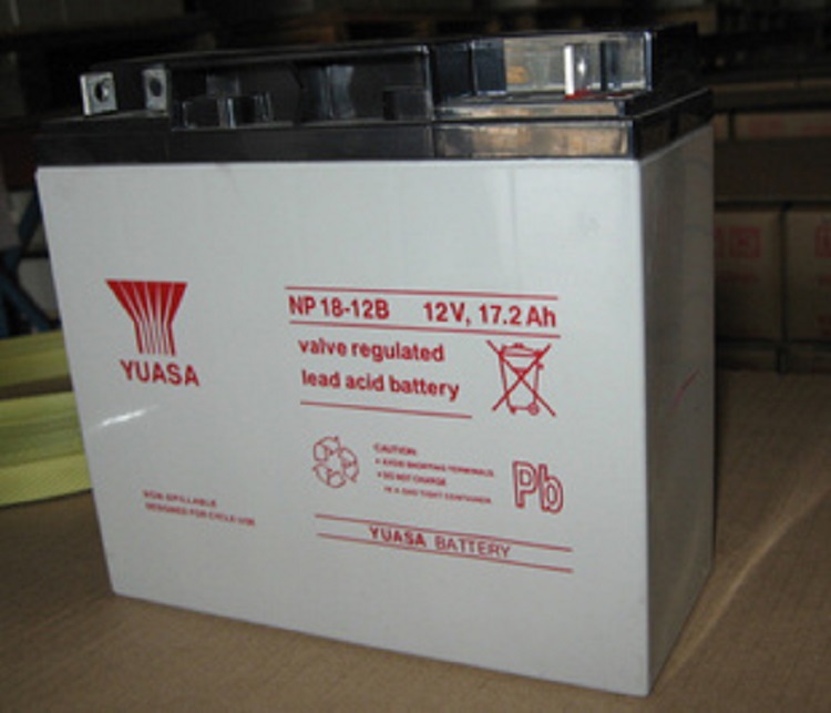 YUASA汤浅蓄电池NP18-12 12V18AH铅酸免维护 消防设备