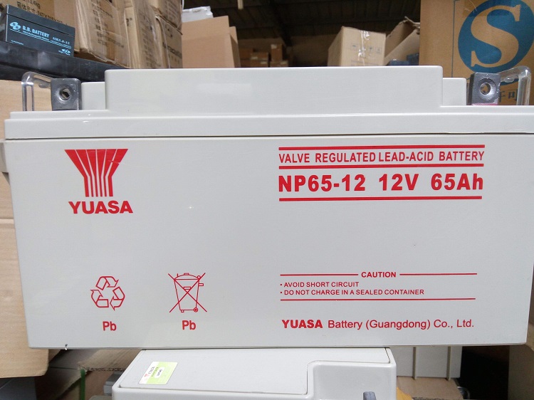 YUASA汤浅蓄电池12V65AH直流屏NP65-12太阳能UPS电源应急铅酸电池