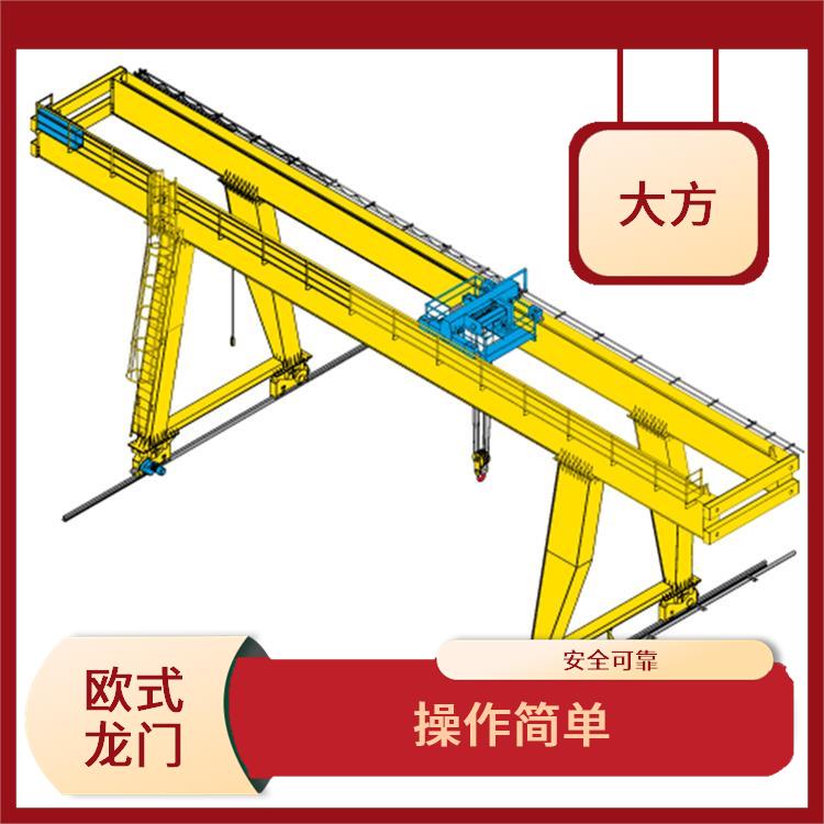 豫工歐式龍門 維護(hù)方便 吊重能力強(qiáng)