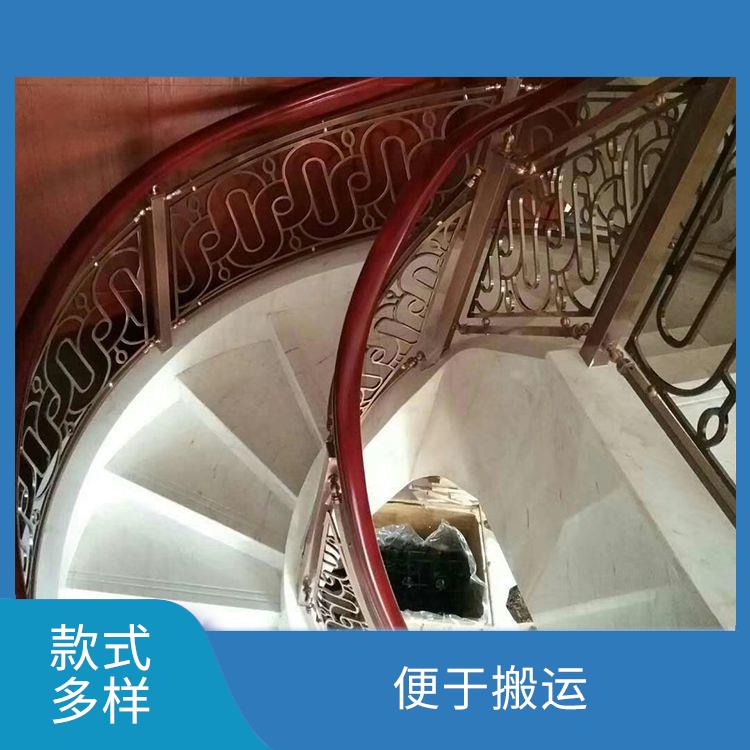 深圳传统仿古铝板浮雕楼梯定制 易于清洁 施工便捷