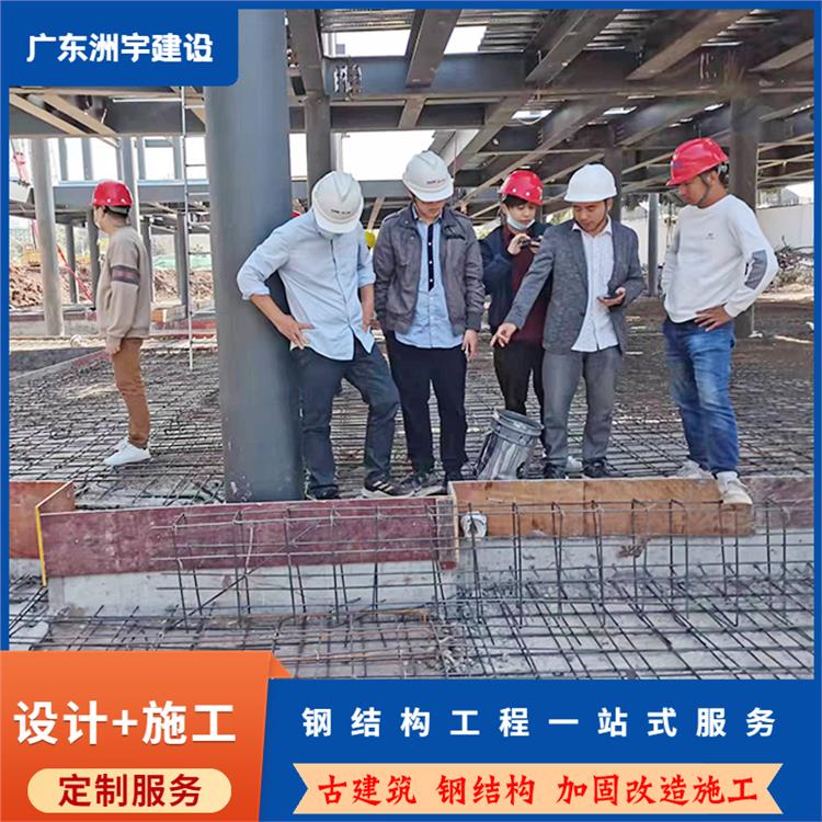潮州钢柱钢梁施工 10000平方钢结构厂房施工