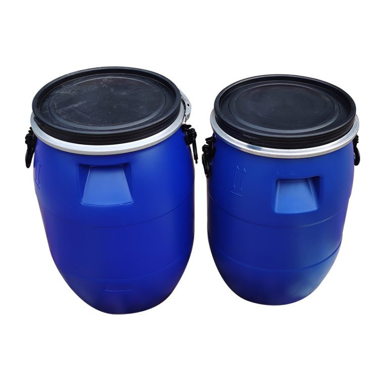 50升法兰塑料桶特点： 50升塑料垃圾桶价格 鑫选塑料桶