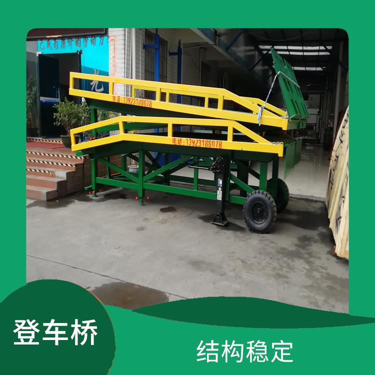 梧州货柜车装载斜坡 骨架加密 承载更强 皇加力机械设备厂