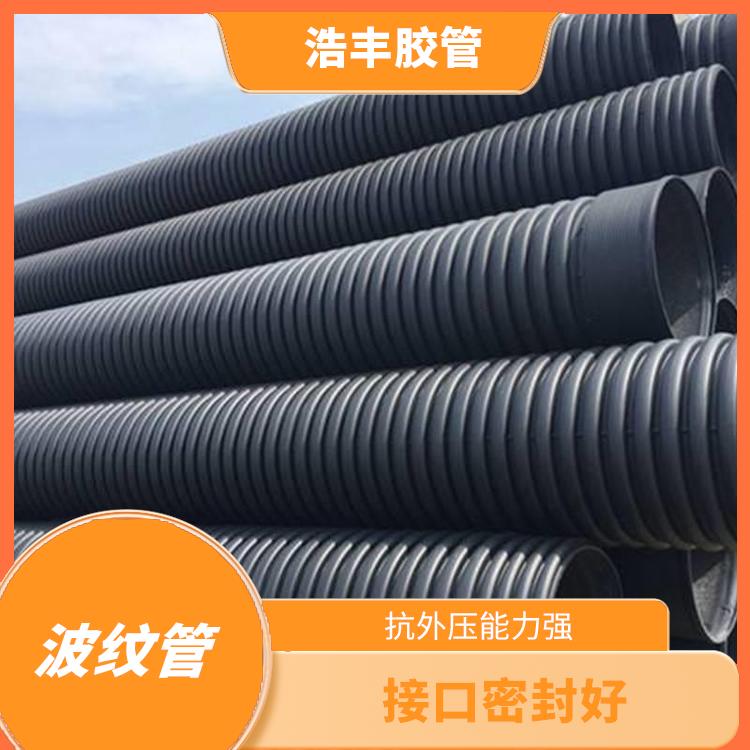 聯(lián)塑UPVC雙壁波紋管 優(yōu)異的化學(xué)穩(wěn)定性 縮短施工周期