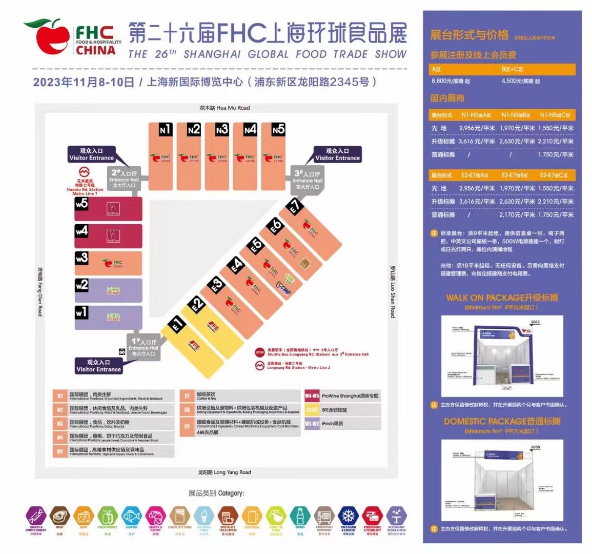 2023年上海肉类食材展览会-FHC高端食品展