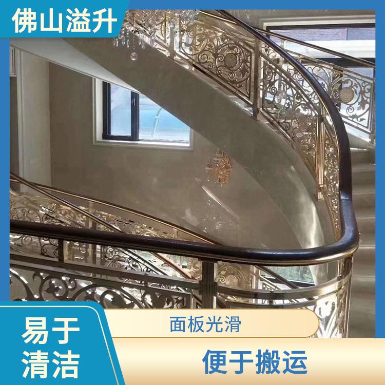 南京传统仿古铝板浮雕楼梯厂家 时尚简约 立体感强